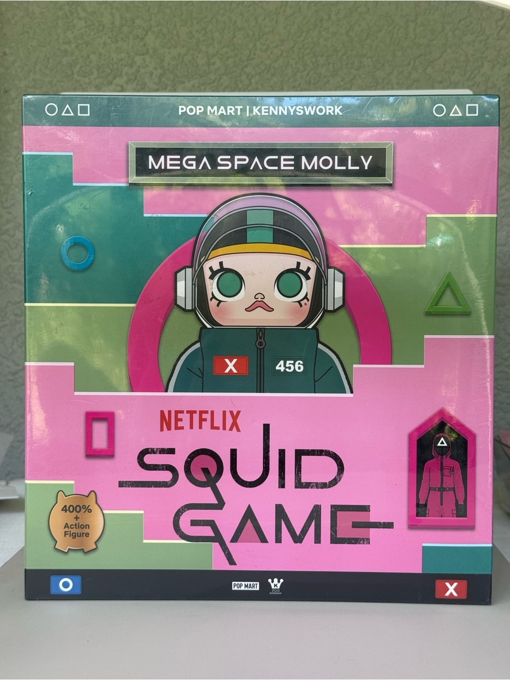 Pop Mart Squid Game Mega Space Molly 400%
